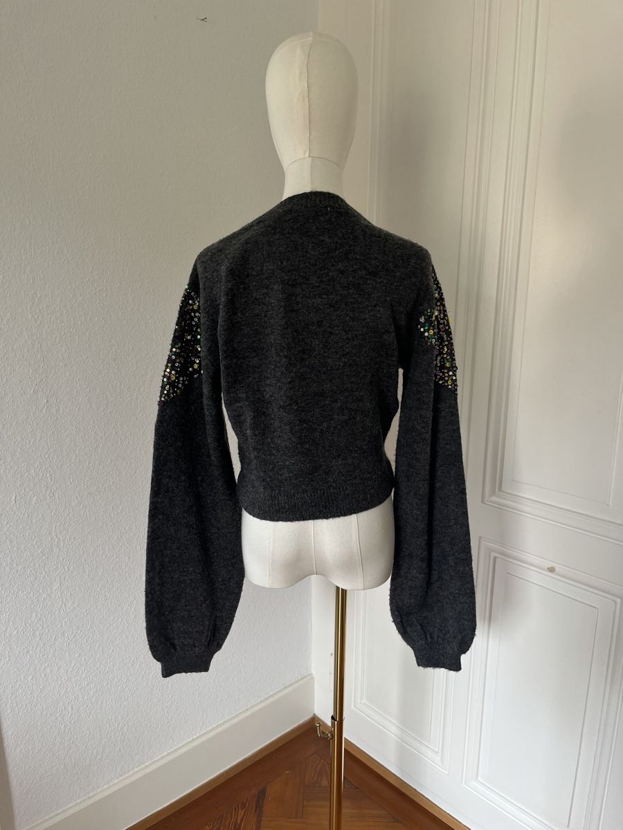 Zara Pullover & Sweatshirts: Zara Knit Sequin Sweater, Size S – Gebraucht aus Mies von nic_yk5d 2