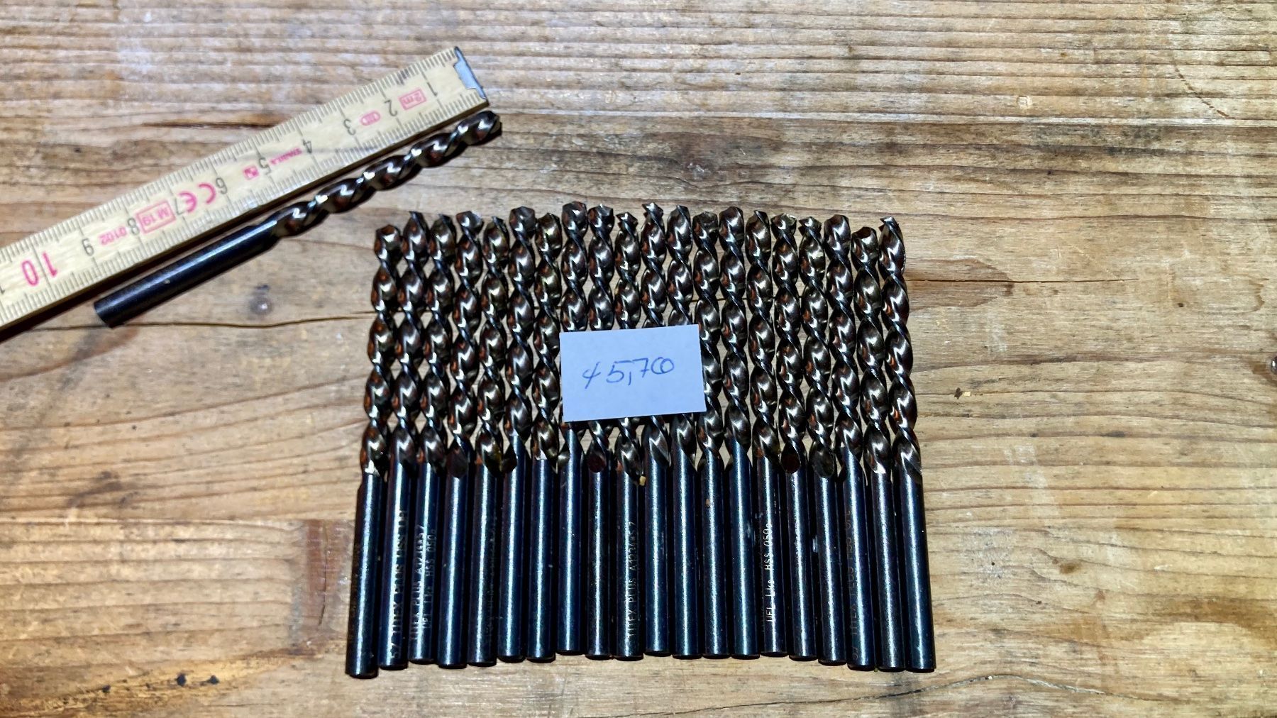 Tutti gli attrezzi: Spiralbohrer DIN 338 - 5,70 mm - 1 Stk. – Nuovo (secondo la descrizione) da Arch venduto da bayrischgrill
