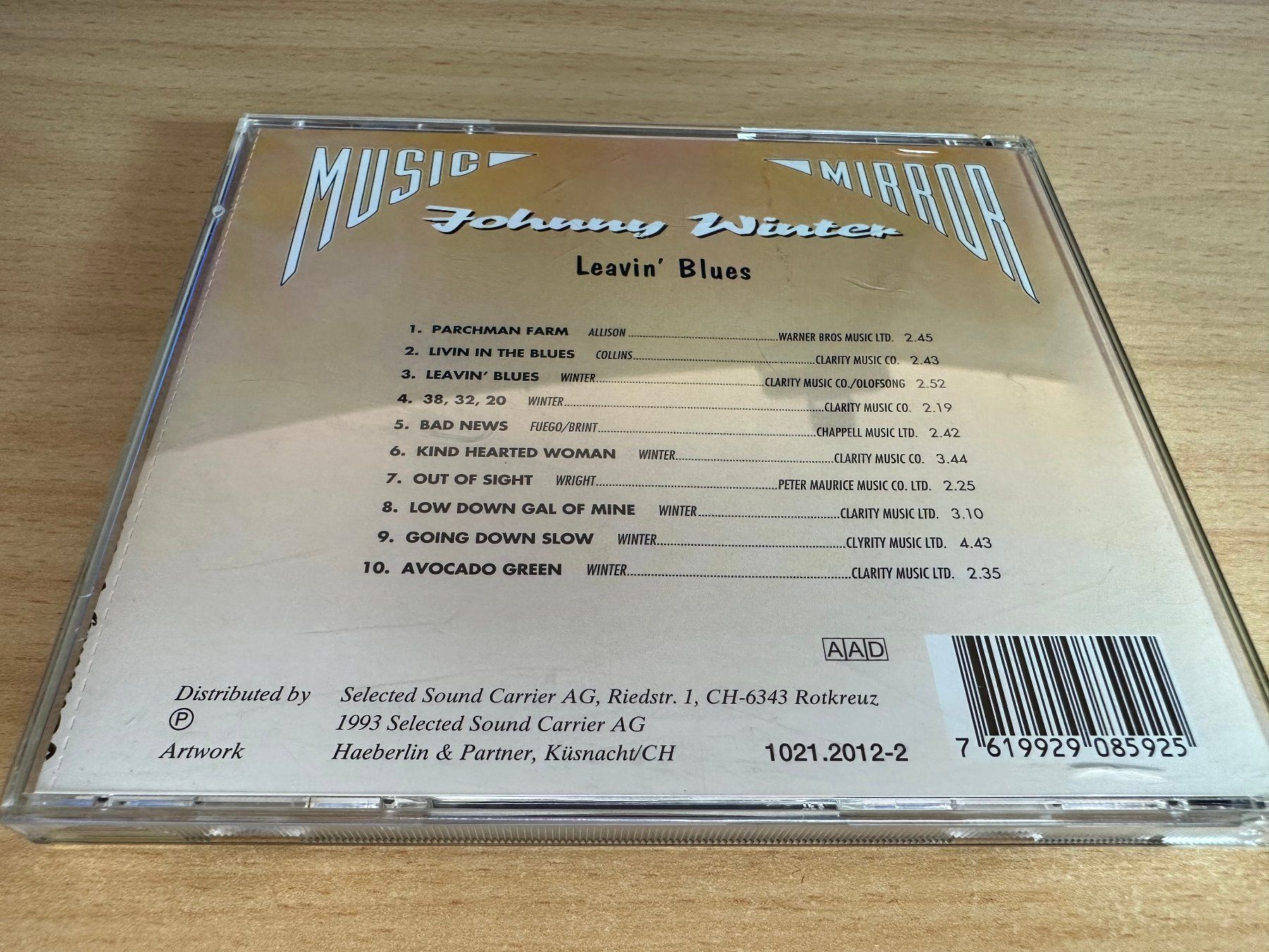 CDs: Johnny Winter – Leavin' Blues – Gebraucht aus Rikon im Tösstal von Alpenmutz 1