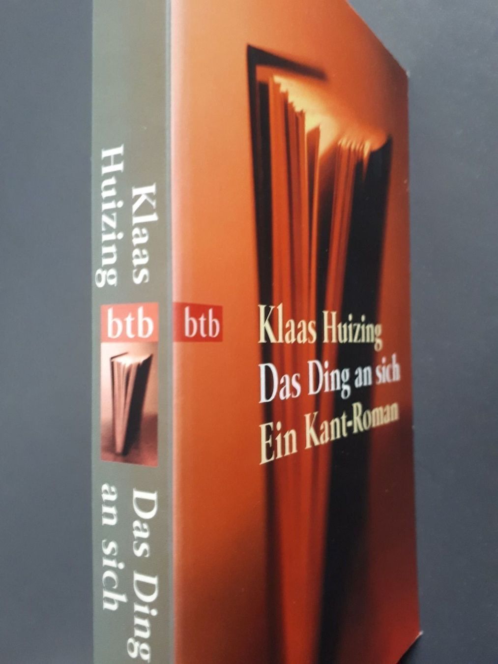 Libri: Klaas Huizing Das Ding an sich Ein Kant – Usato da Basel venduto da Alacant 2