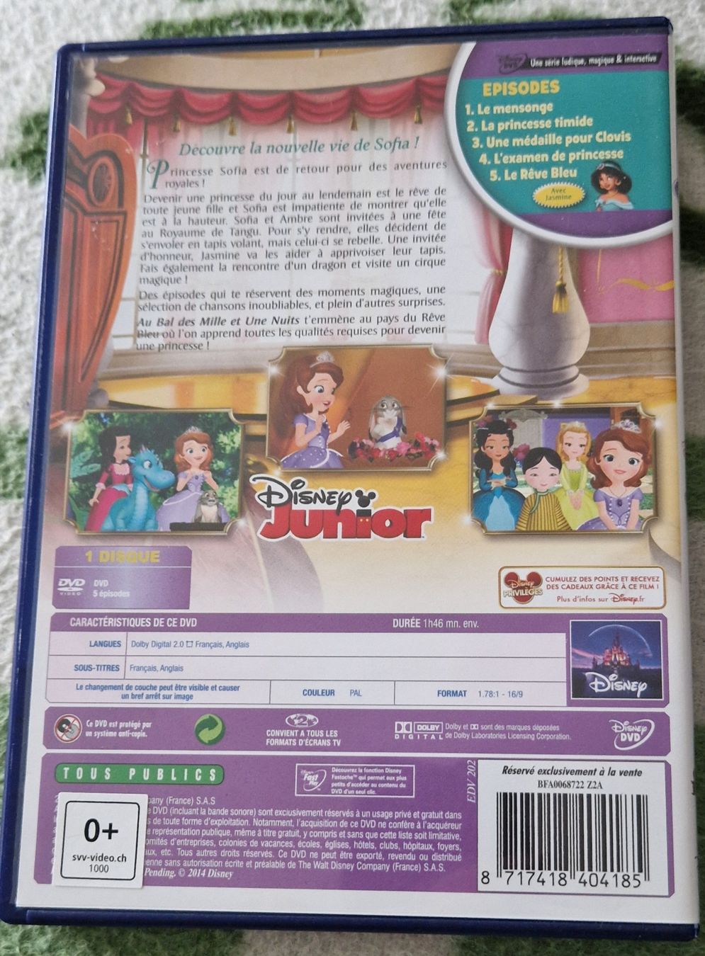 Tutti i DVDs: Dvd Disney – Usato da Couvet venduto da Pioune 1