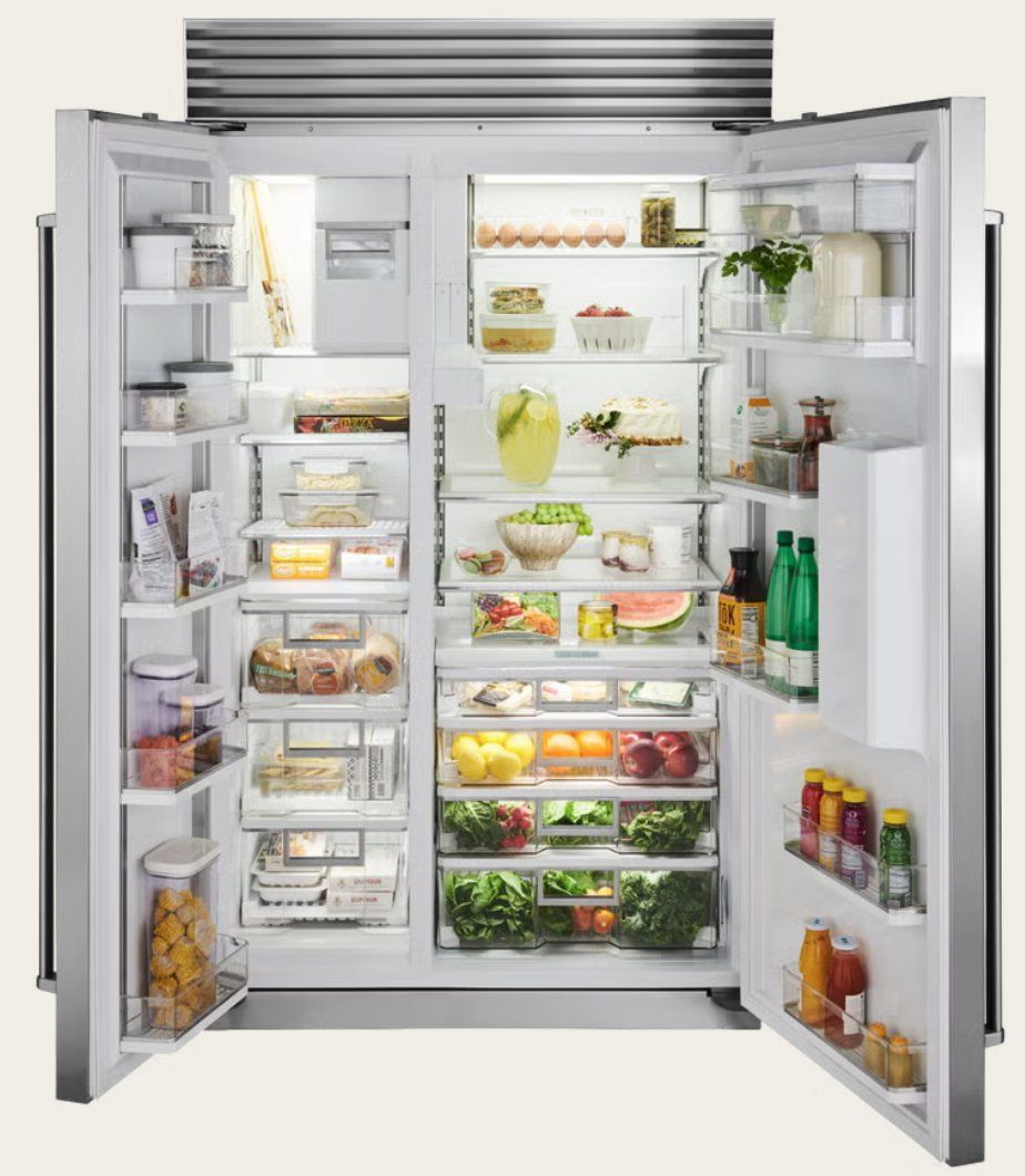 Frigoriferi: Sub-Zero Classic 122 cm Side-by-Side Kühlschrank, Edelstahl – Usato da Niederwil AG venduto da timboch01 4