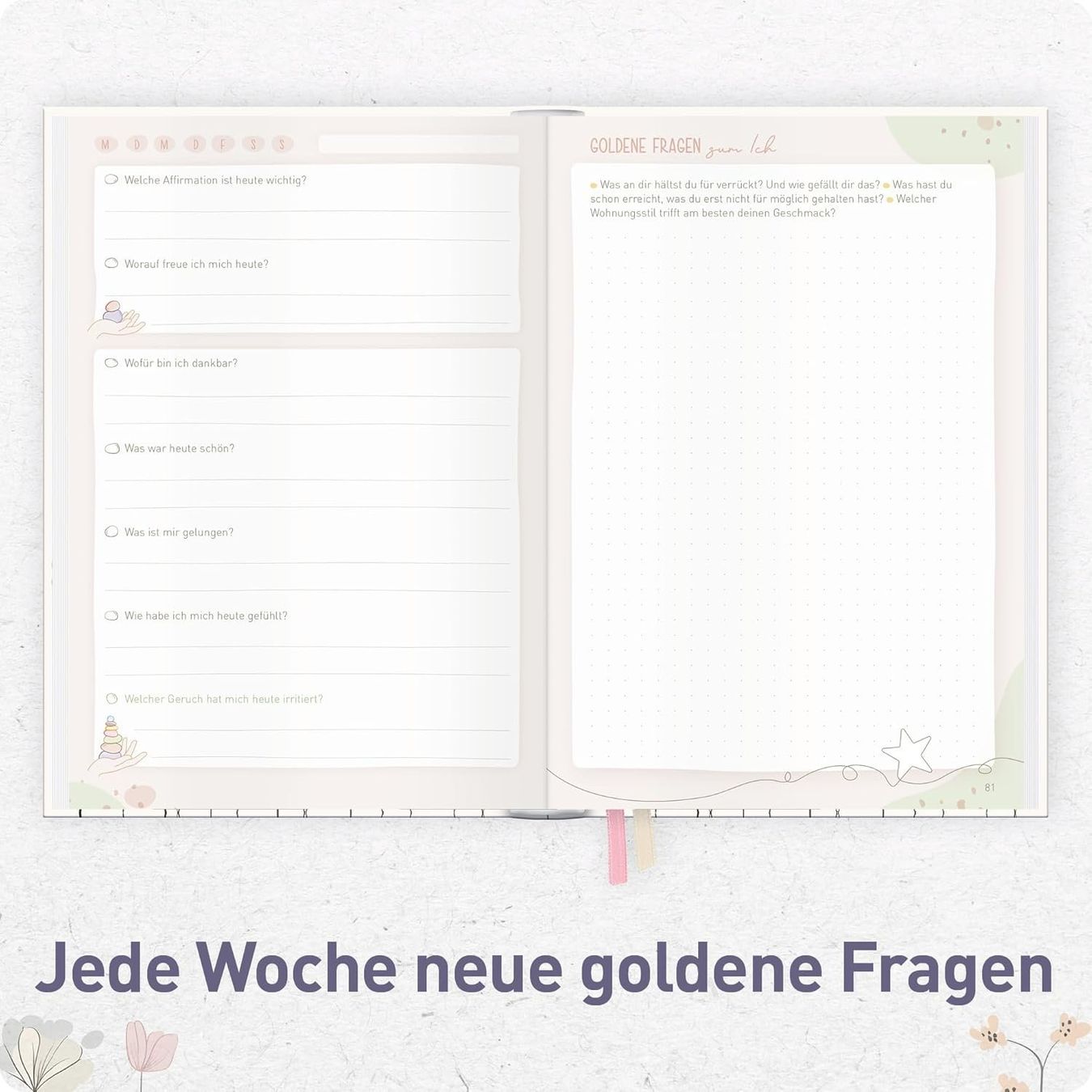 Libri: Achtsamkeitstagebuch A5 6 Monate Habit Tracker – Nuovo e nell'imballaggio originale da Suhr venduto da SchnapperCH 5