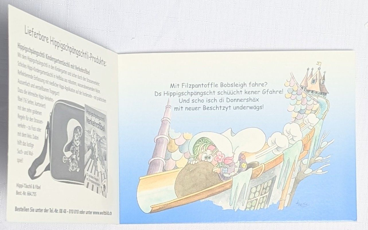 Cartoline: Hippigschpängschtli -Gruss- &  Geschenkkarten - Peter Reber  – Nuovo (secondo la descrizione) da Wängi venduto da ABIZONE-86 1