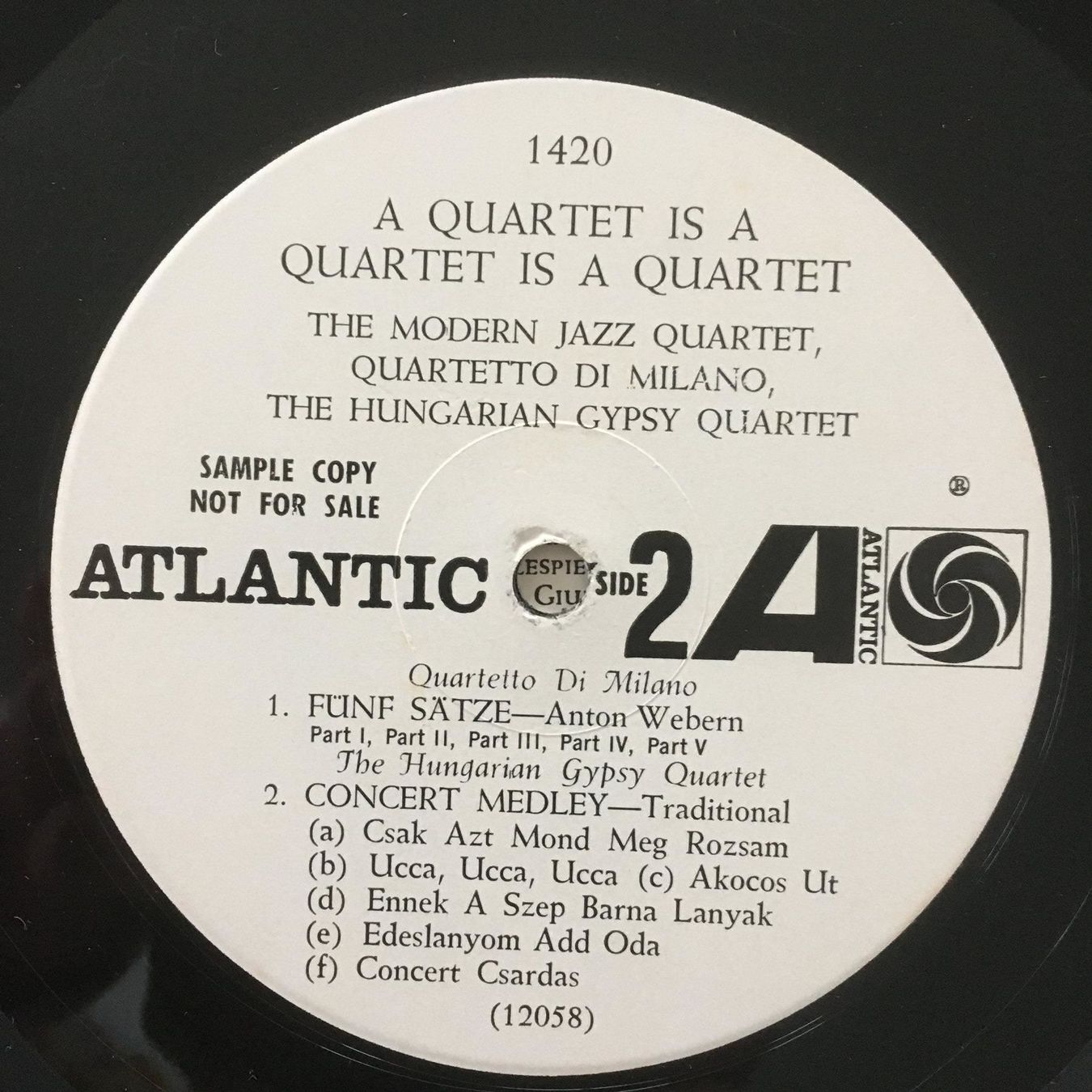 Dischi in vinile: The Modern Jazz Quartet...  LP vinyl – Usato da Subingen venduto da ArtBead 3
