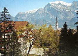 BAD RAGAZ Parkhotel mit Falknis