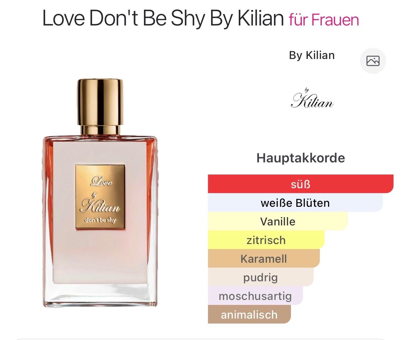 Kilian Parfum & Eau de Toilette: ** KILIAN - DONT BE SHY - 10ml *** – Neu und originalverpackt aus Giebenach von BeautyLover.90s 1