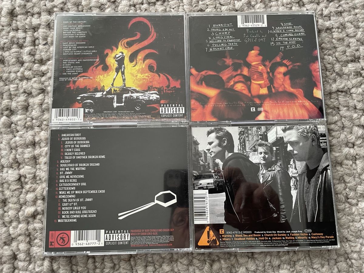 CD: 4x Green Day – Usato da Reinach AG venduto da trigger7811 1