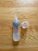 Haakaa Squeeze Fütter-Flashe mit Löffel