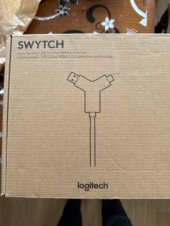 Neuer Logitech Swytch: USB 3.0 & HDMI 2.0 Switch (Neu und ...