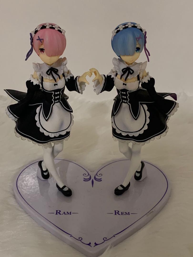 Statuette: Rem and ram anime figur ohne box – Usato da Zuchwil venduto da PonyPopArt