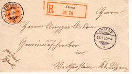 R - Brief Kriens 1897