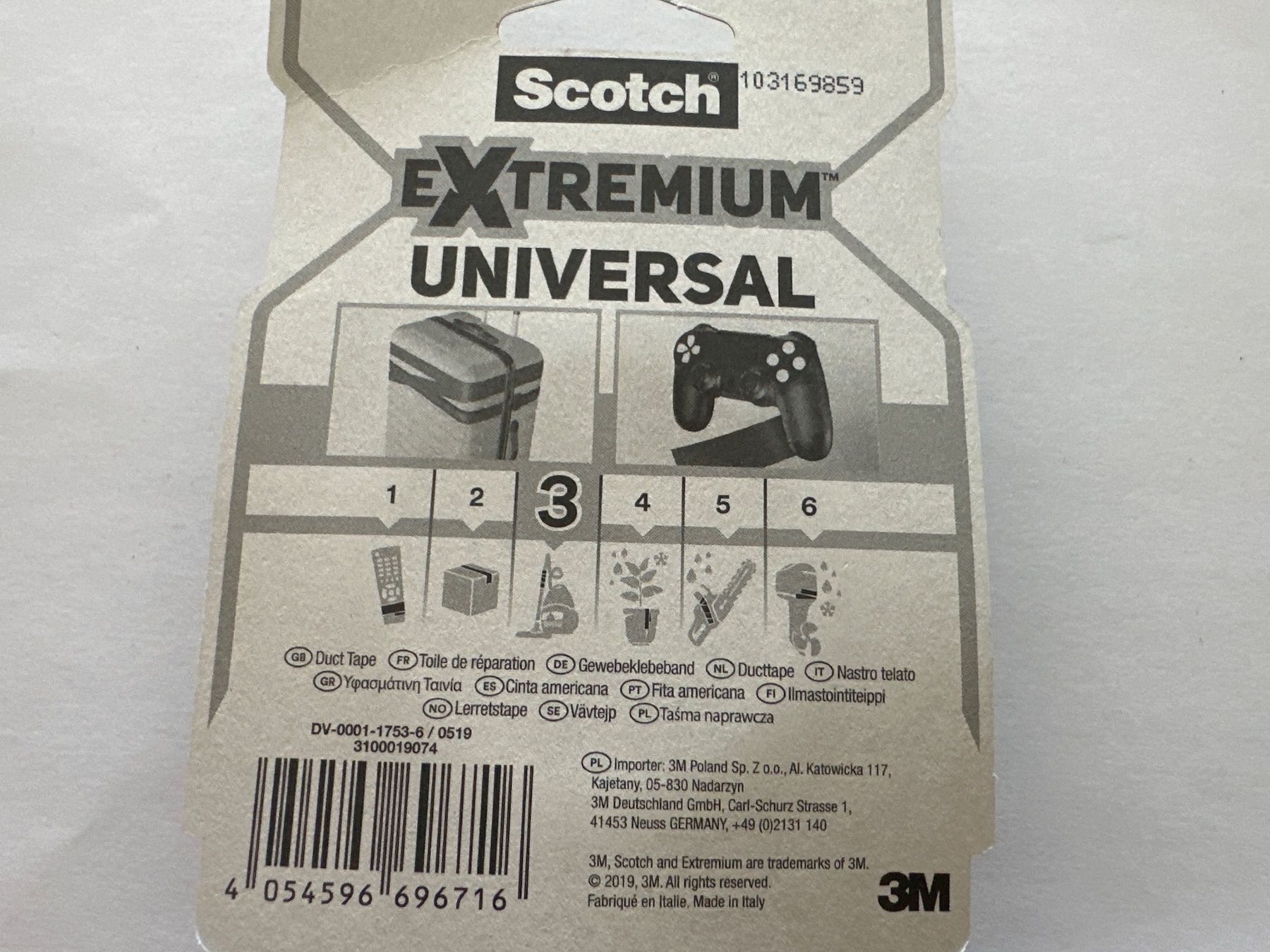 Altro materiale per ufficio: %Scotch extremium Gewebeklebeband – Nuovo e nell'imballaggio originale da Necker venduto da liq24 3