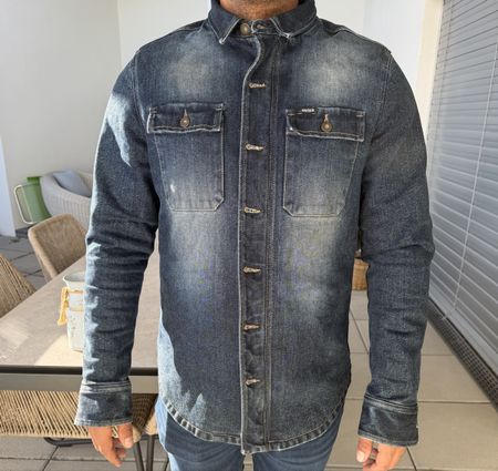 Rokkertech Herren Jeans Jacke | Gr.L