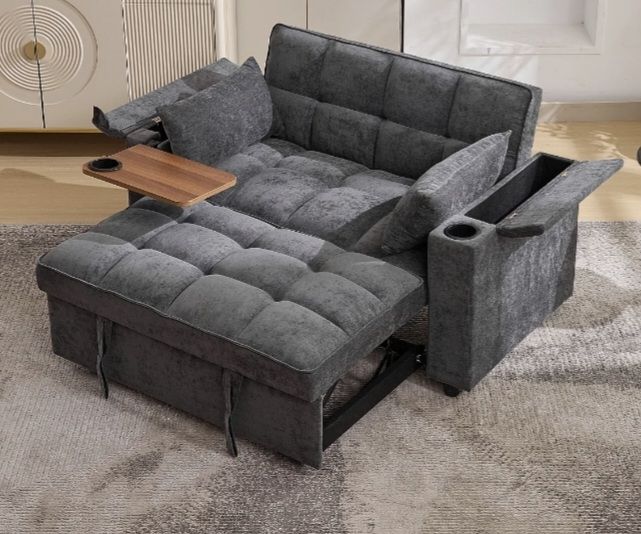 Divani: Schlafsofa grau-> Neupreis; CHF 492.- – Nuovo e nell'imballaggio originale da Rüti ZH venduto da dynastar6