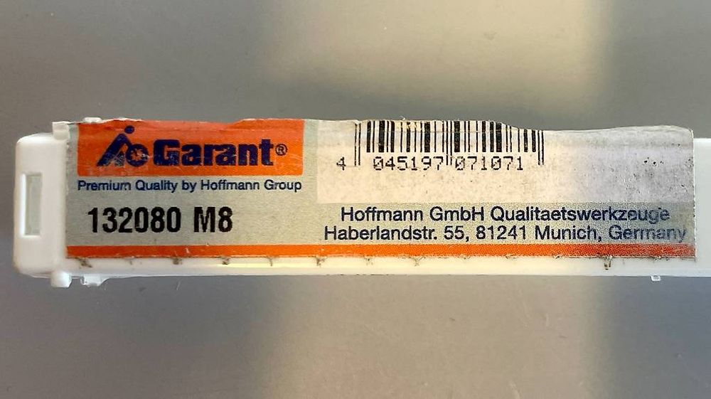 Tous les outils: HM Maschinen Gewindebohrer M4 - M16 mit HM Kernlochbohrer – D'occasion à Utzenstorf par Biker3427 1