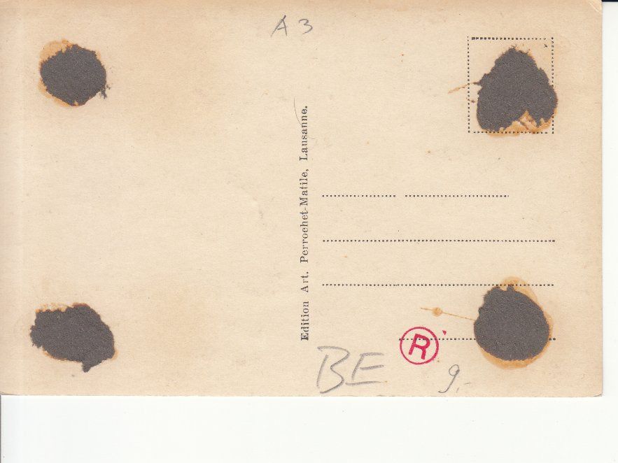 Cartoline postali: Oberhofen ca. 1935 – Usato da Bürglen TG venduto da StampGraf 1
