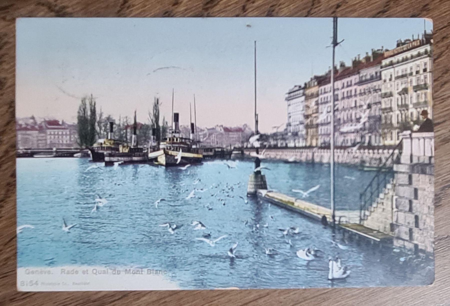 Cartoline postali: Genève 1907, Postkarte – Usato da Ebikon venduto da Donar50