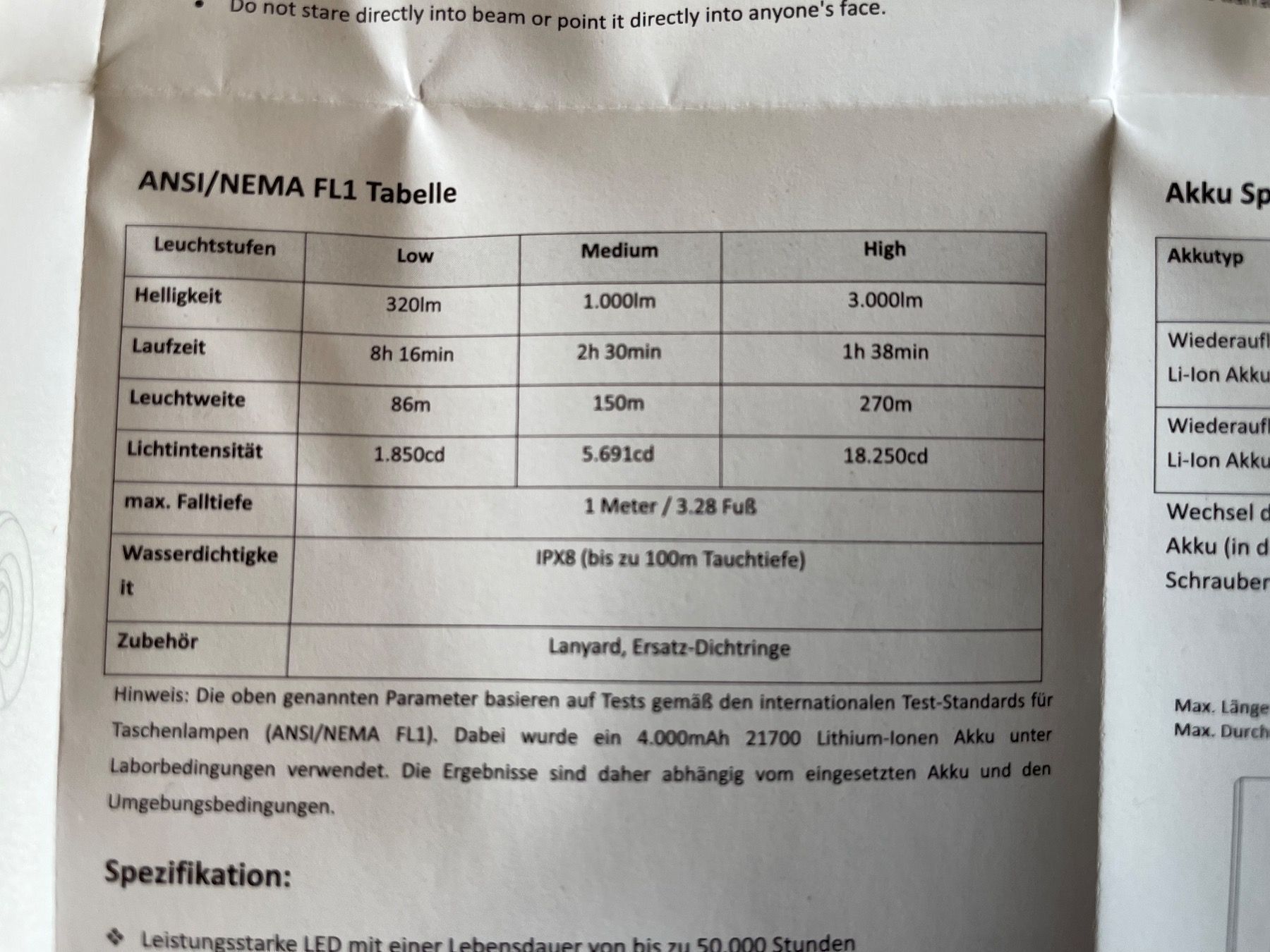 Lampade: Sofirn Tauchlampe SD05 Kit 3000 Lumen 5000k – Nuovo e nell'imballaggio originale da Arbon venduto da Helmuth 8