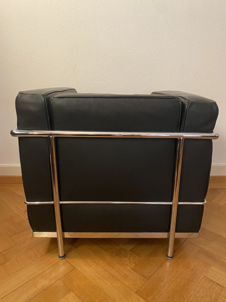 Poltrone: Design Sessel Chair LC2 Corbusier Stil – Usato da Olten venduto da sportwelt 5