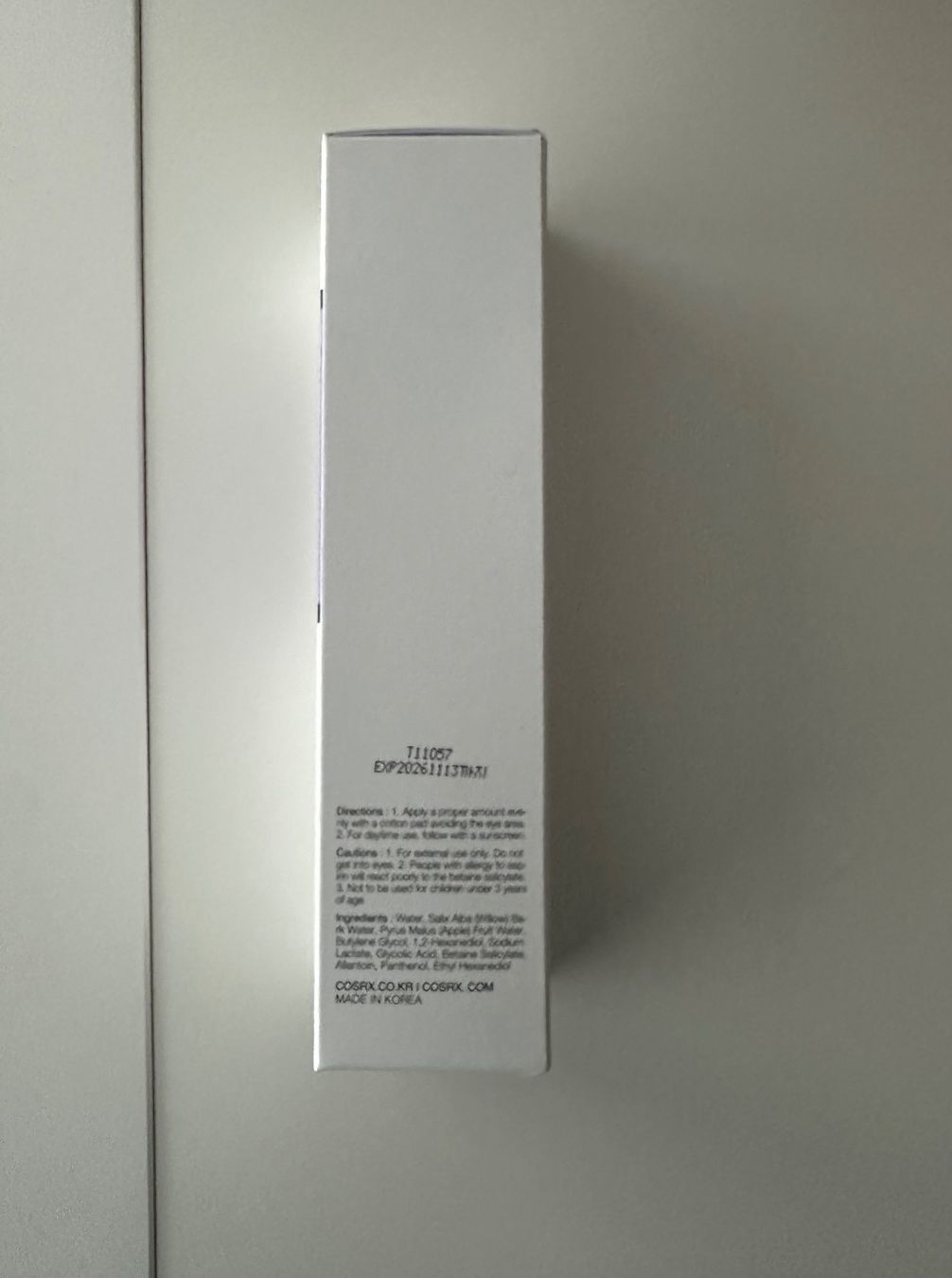 Cura del viso: COSRX AHA/BHA Clarifying Treatment Toner – Nuovo e nell'imballaggio originale da Courgevaux venduto da missceline5 2