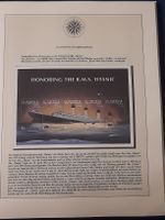 Titanic Briefmarkenblock St. Vincent & Grenadinen, Top!