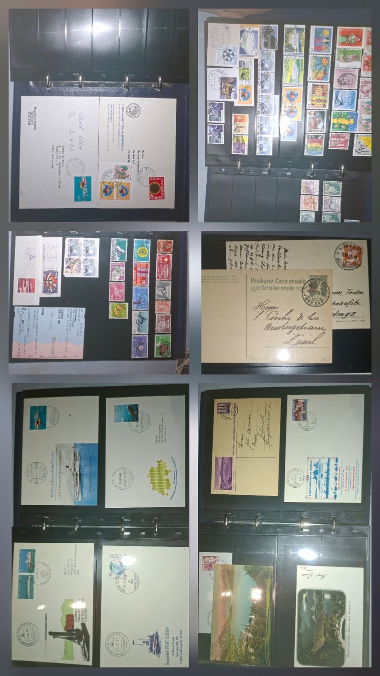 Tous les timbres: Heimatsammlung Luzern auf 40 Doppelseiten – D'occasion à Balgach par SIMEON27 9