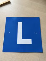 L-Schild magnetisch