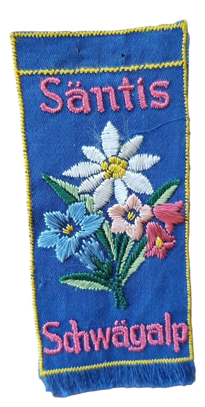 Toppe: Aufnäher Abzeichen antik - Säntis – Usato da Mörschwil venduto da antiksalon