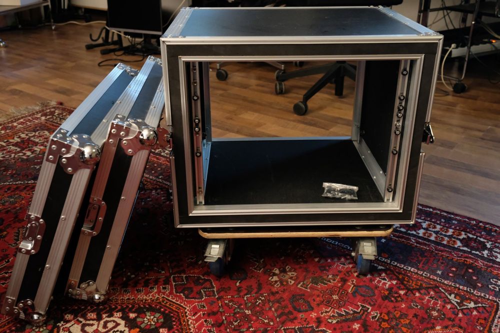 Schockabsorbierendes Rack-Flightcase, 19-Zoll, 8 HE (Gebraucht) in ...