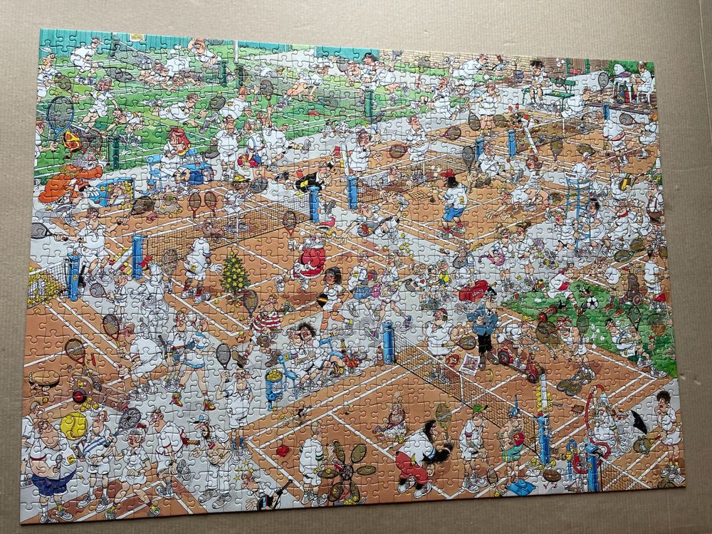 Jan van Haasteren Tennis 1000 Teilen Kaufen auf Ricardo