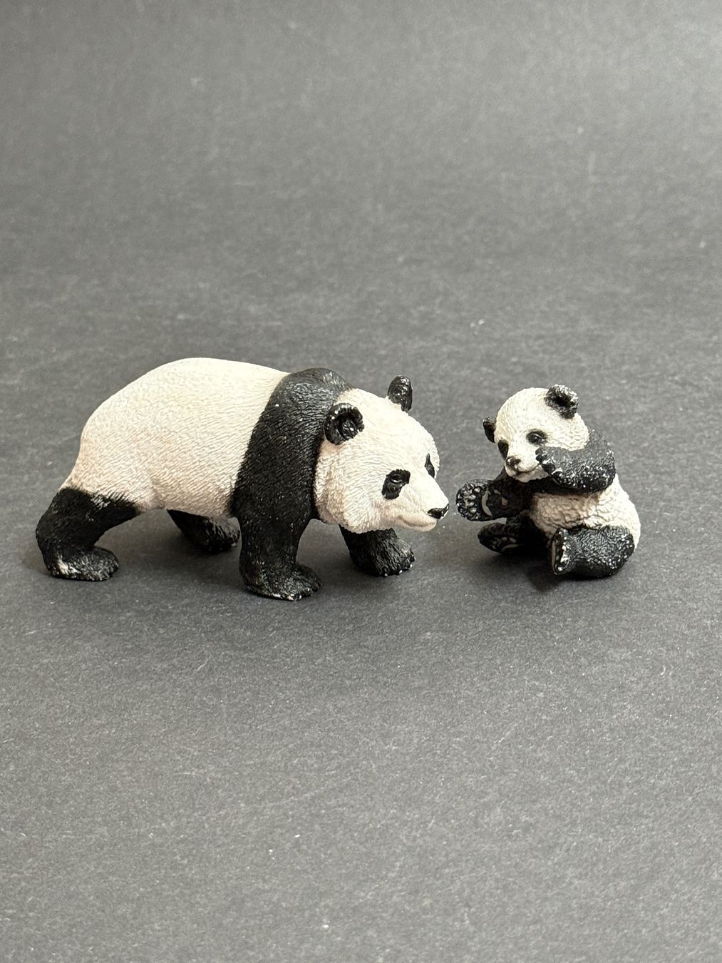 Schleich Statuette: Scheich Pandabär Panda Bär groß und klein – Usato da Ennetbaden venduto da mapa05
