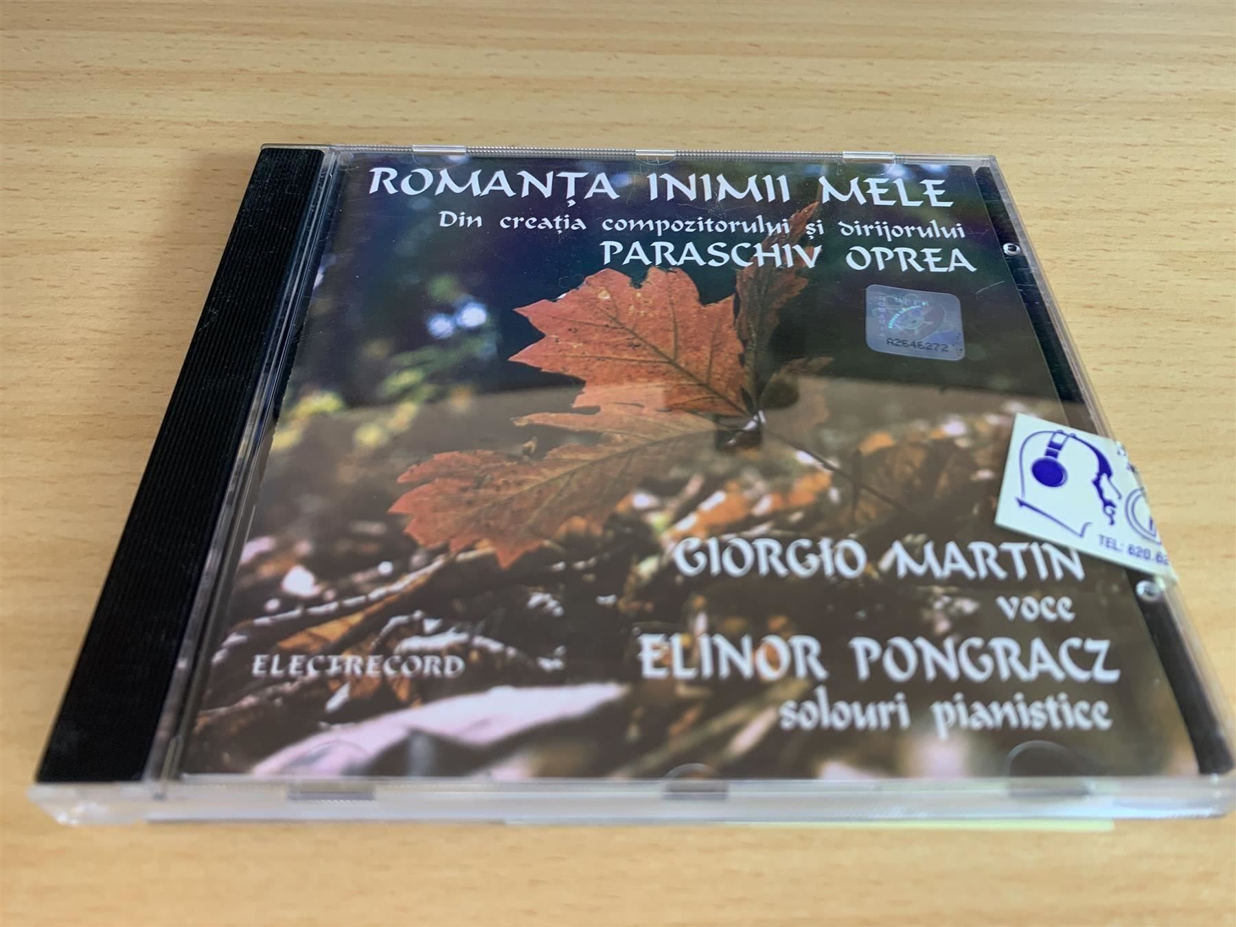CD: Romanta Inimii Mele - Giorgio Martin – Usato da Rikon im Tösstal venduto da Alpenmutz