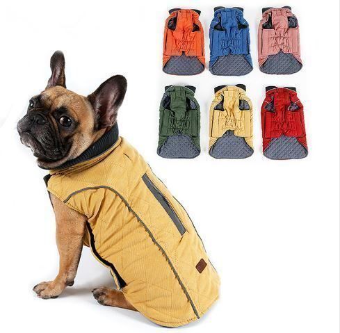 MIGOHI Hundejacke Wasserdicht & Warm – Fleece-Weste Für Mittelgroße Hunde Zum Wandern & Camping