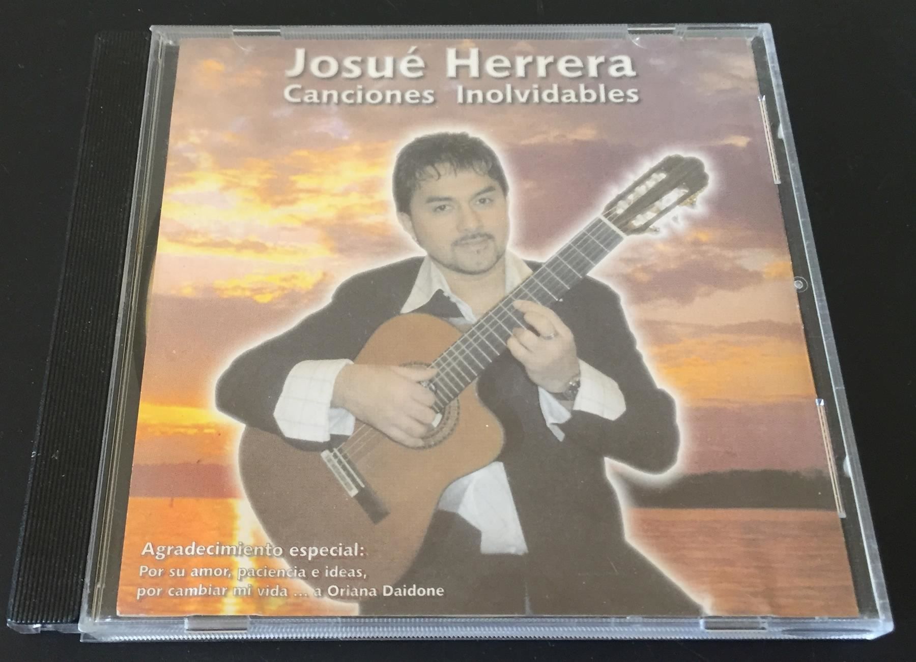 CD: Josué Herrera  Canciones Inolvidables – Nuovo (secondo la descrizione) da Genève venduto da Cockattoo