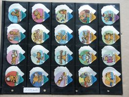 Serie  1199 A+B    Garfield     Gastro + Steg   Dünne  Folie