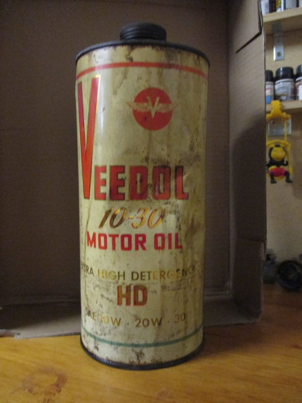 Altri elettrodomestici e apparecchi d’epoca: Veedol 10 - 30 Oeldose Dose Büchse Oldtimer Antik – Usato da Felsberg venduto da sanwill