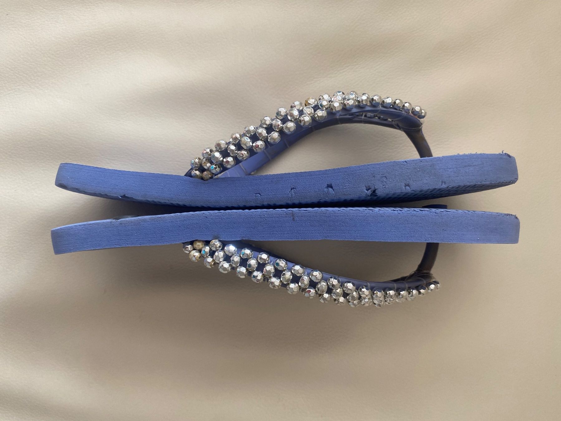 Pieces Scarpe da donna: SUMMERTIME - stylische Flip-Flops mit Perlen/Décor, 38 – Usato da Winkel venduto da ferrari2022 3
