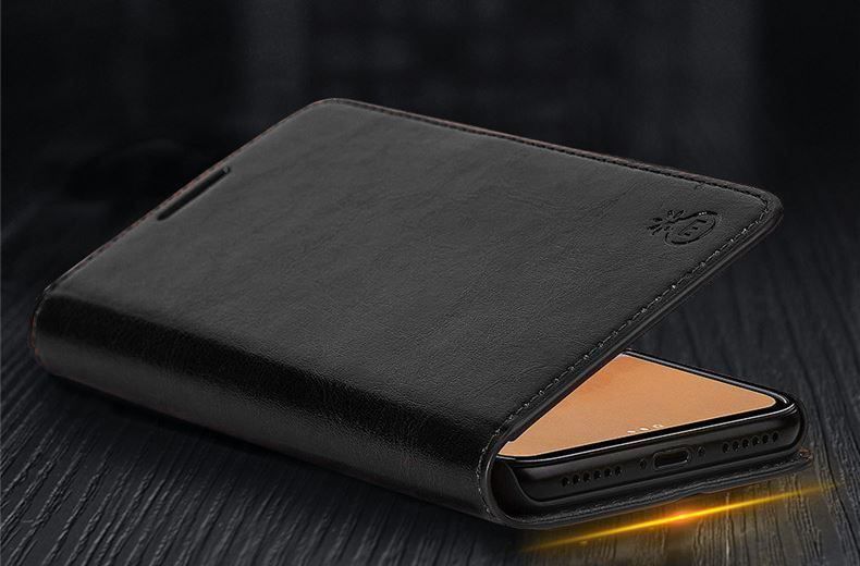 Covers & Schutzfolien: iPhone XS max - étui cuir clapet Noir – Neu und originalverpackt aus Morges von DigiAC 4