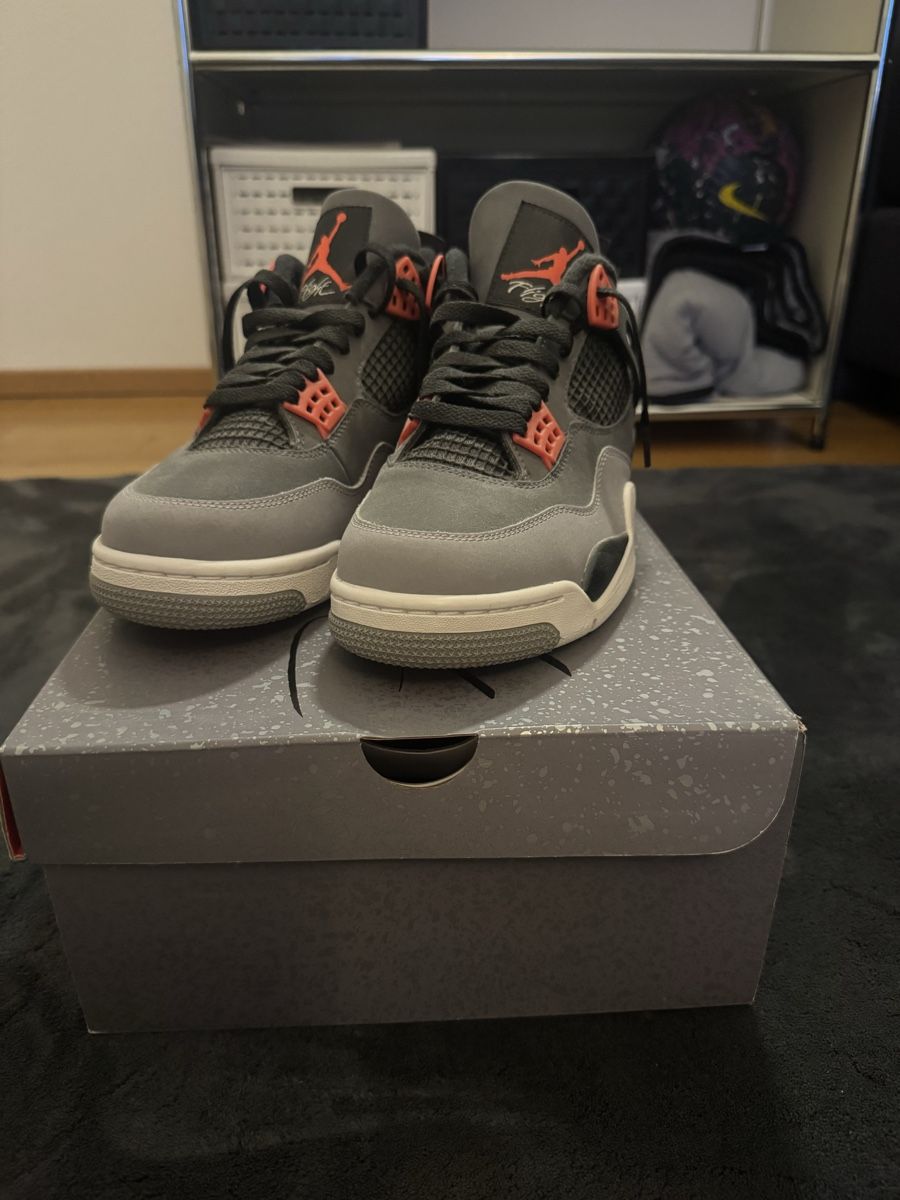 Jordan Herrenschuhe: Nike Air Jordan 4 Infared neu mit Box – Neu und originalverpackt aus Buchs ZH von Wellington2000 1