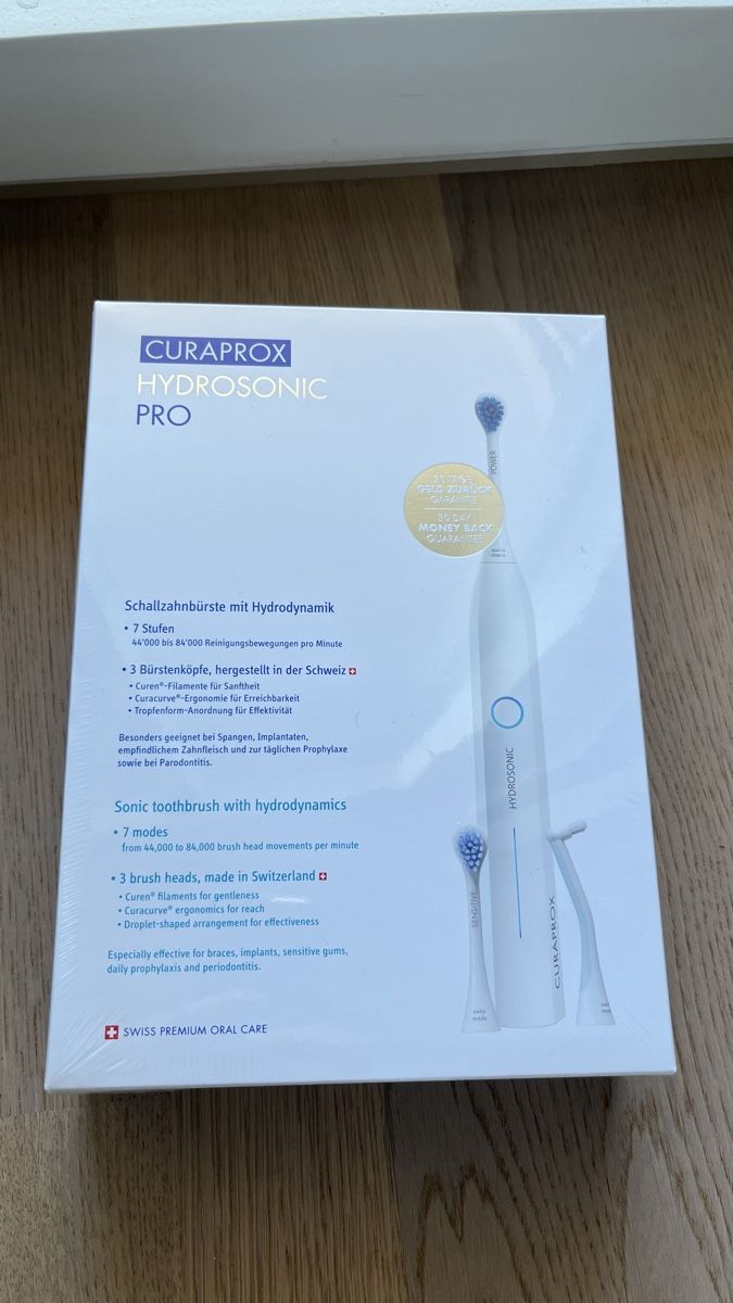 Curaprox Cura dei denti: Curaprox Hydrosonic Pro – Nuovo e nell'imballaggio originale da NEUENHOF venduto da gipas13