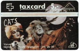 Taxcard 210L_07578 Cats ungebraucht
