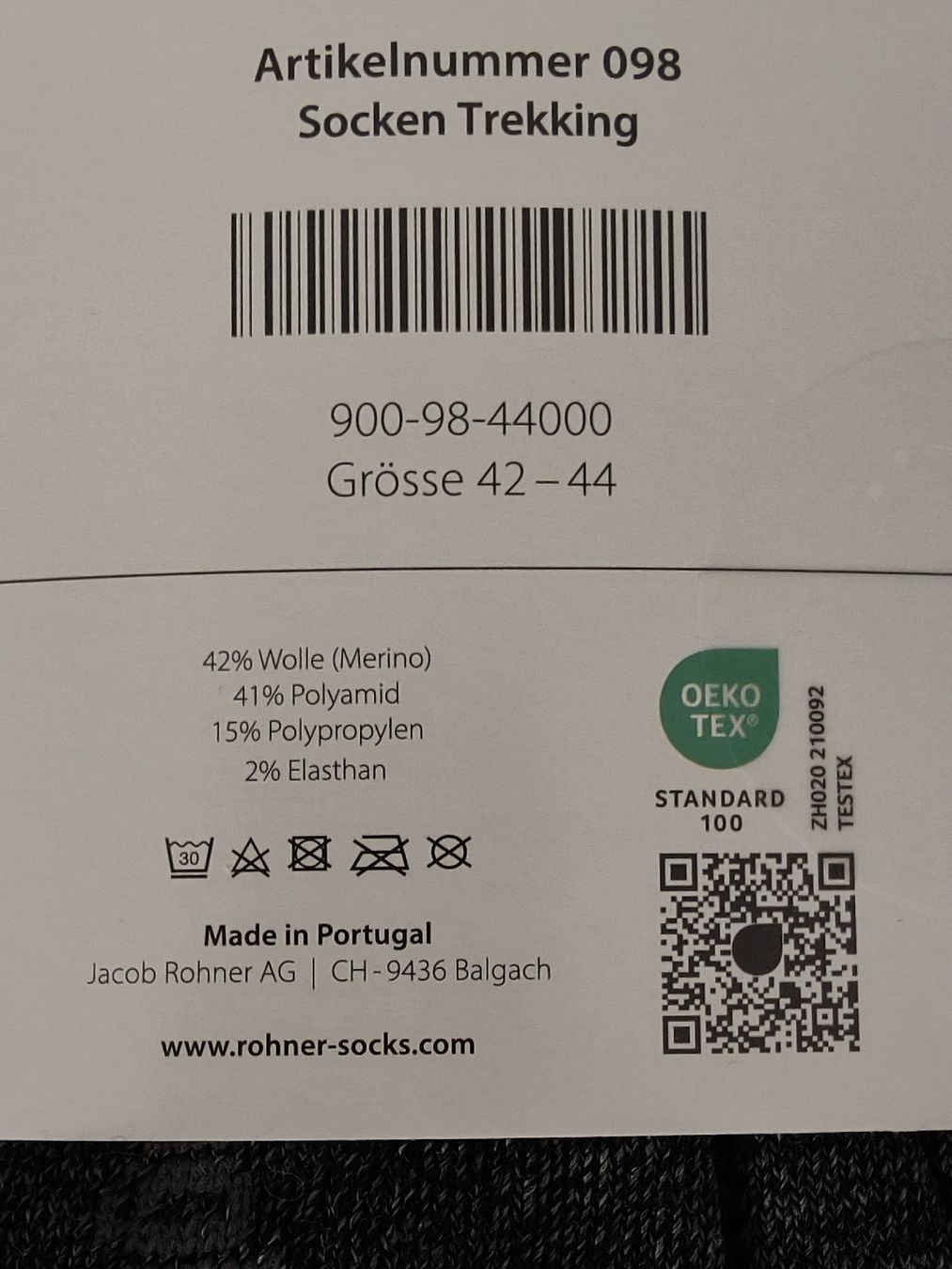 Rohner Socken: 9x Rohner Socken – Neu und originalverpackt aus Burgdorf von Edelmetallhandel 1