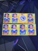 Fussballstickers WM 2020 Panini Bosnien 7 Stk neu guter Zust