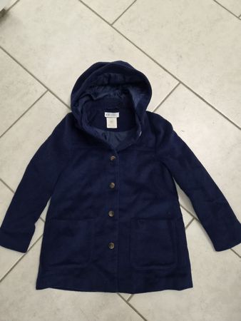 blauer mantel gr.134 wie neu