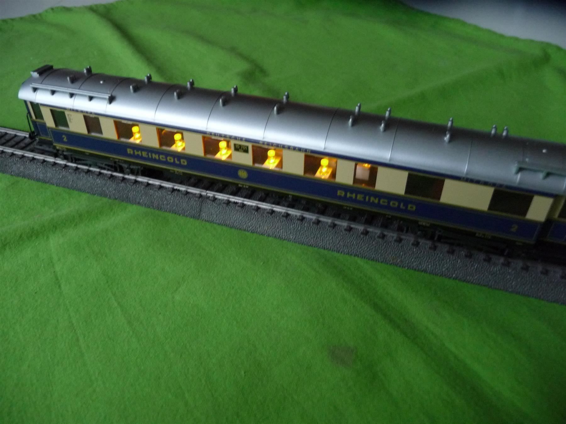 Modellini di ferrovie: DR Rheingold 2.Kl  10 701 Licht   w1ws** – Nuovo (secondo la descrizione) da Winterthur venduto da Ricardo211 2