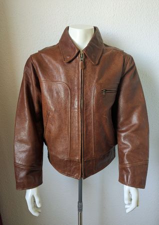 Wunderschöne Vintage Lederjacke Von replay,schwere Qualität