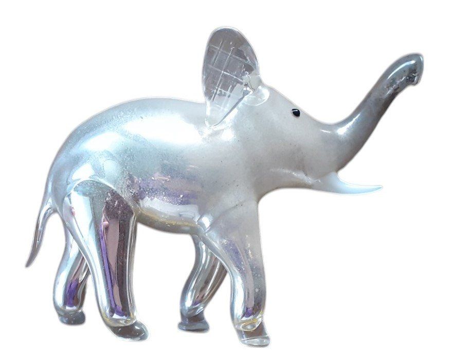 Statuette: Figur Glas Elefant Lauscha – Usato da Mörschwil venduto da antiksalon 2