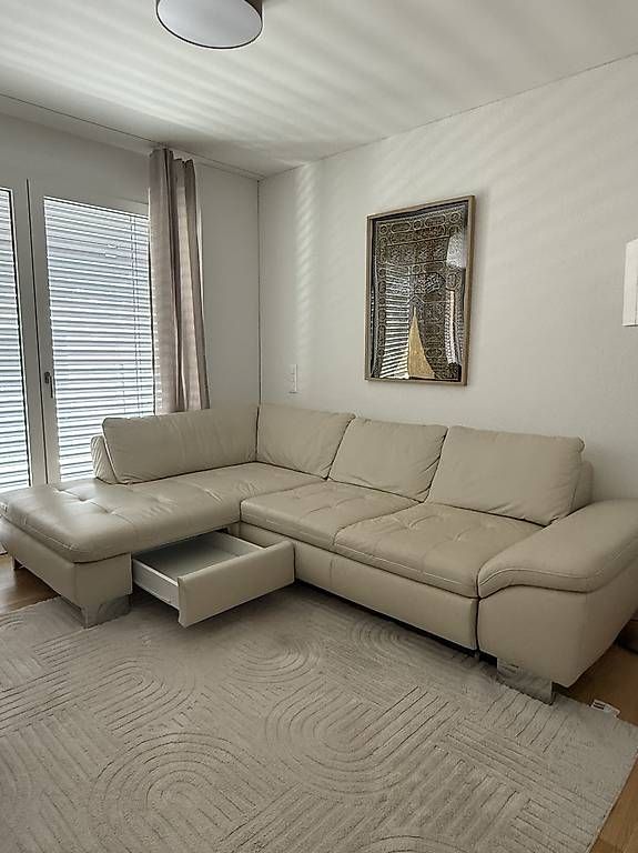 Sofas: Hochwertiges Echtleder-Ecksofa mit Schlaffunktion & Stauraum – Gebraucht aus Altdorf UR von ars_6rjm 3