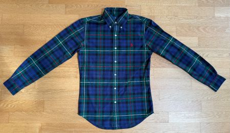 Ralph Lauren Hemd Stretch Oxford Grösse S Slim Fit